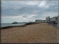 Pier a pláž v Eastbourne