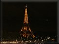 Noční Paříž