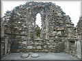 Glendalough - zbytek katedrly
