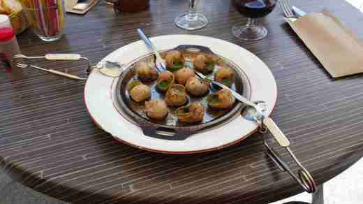 11 Šneci - escargotes