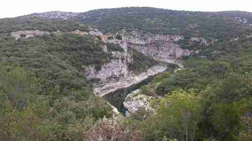 05 Kaňon řeky Ardeche