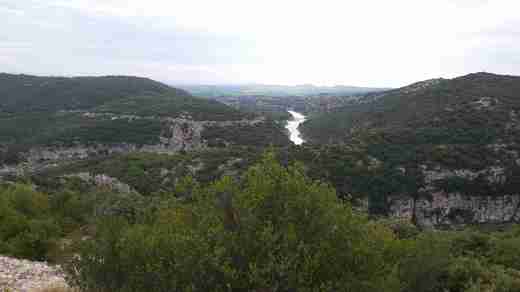 06 Kaňon řeky Ardeche