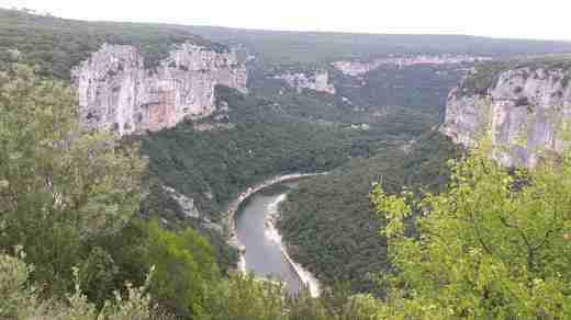 07 Kaňon řeky Ardeche