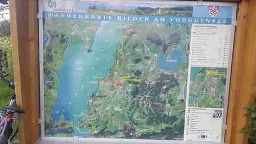 16 Mapa jezera