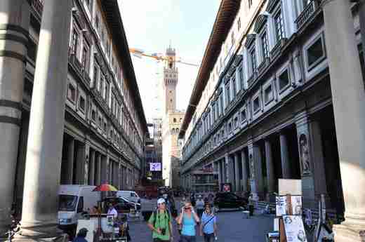 28 Galerie Uffizi