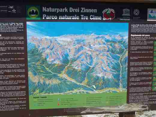 13 Přírodní park Tre Cime