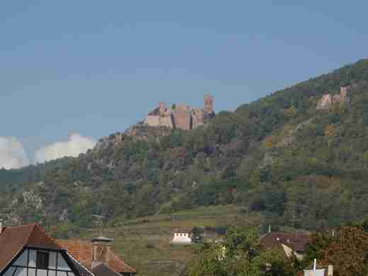 17 Hrad nad Ribeauvillé