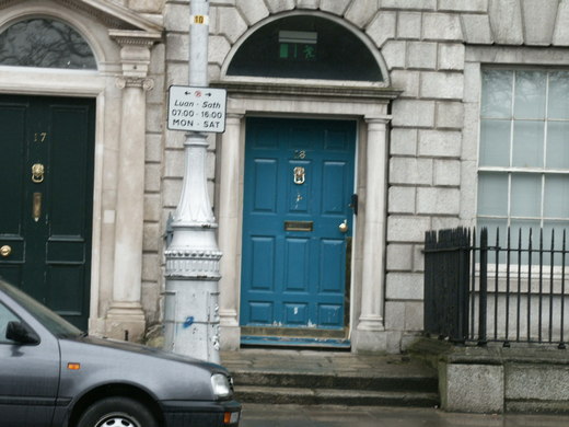 31 Dublinské dveře - tyto i další jsou z Marrion Square